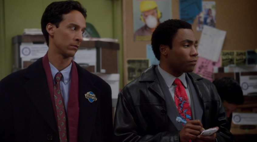 Troy and Abed as detectives